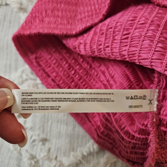 NWT Free People Right On Time Cami Tank Top Festival Fuschia Pink Size Small - Picture 7 of 7